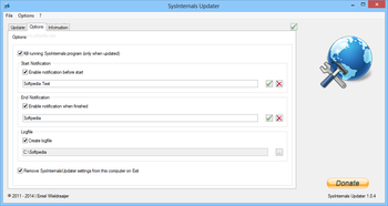 SysInternals Updater screenshot 2