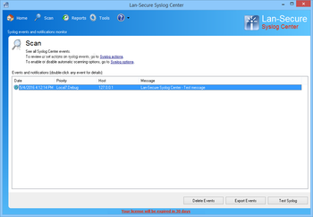 Syslog Center screenshot 2