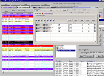 Syslog Collector screenshot 2