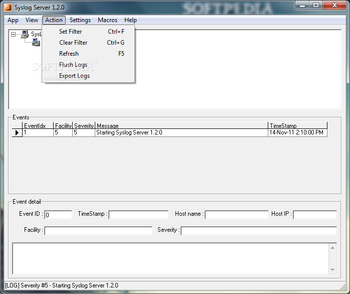 Syslog Server screenshot 4