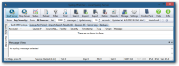 Syslog Watcher screenshot