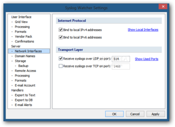 Syslog Watcher screenshot 10