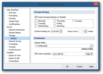 Syslog Watcher screenshot 12