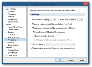 Syslog Watcher screenshot 14