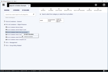 Sysmalogic AD Report Builder screenshot 5