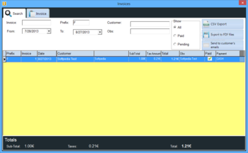 SYSME POS screenshot 11