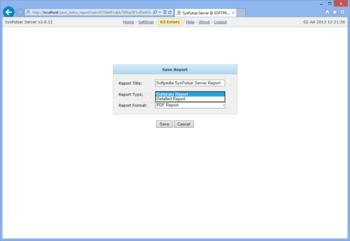 SysPulsar Server screenshot 3