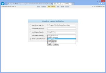 SysPulsar Server screenshot 6