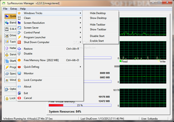 SysResources Manager screenshot 13