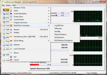 SysResources Manager screenshot 18