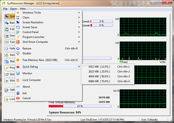 SysResources Manager screenshot 19