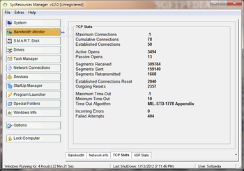 SysResources Manager screenshot 3