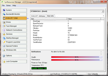 SysResources Manager screenshot 5