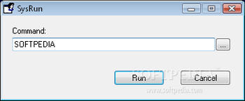 SysRun screenshot
