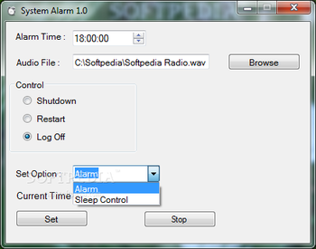 System Alarm screenshot 2