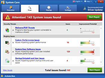 System Care screenshot 2