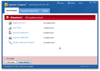 System Cleaner screenshot 3