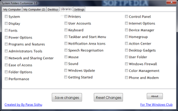 System Folders Customizer screenshot 4
