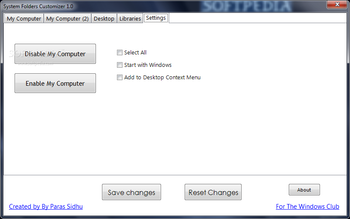 System Folders Customizer screenshot 5
