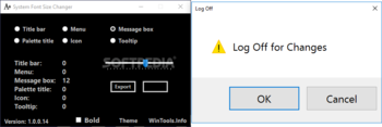 System Font Size Changer screenshot 5