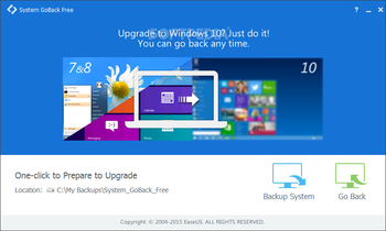 System GoBack Free screenshot