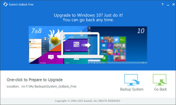 System GoBack Free screenshot