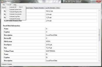 System Information Gathering Tool screenshot 4