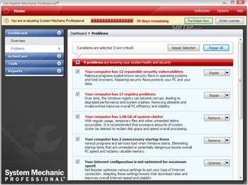 System Mechanic Professional screenshot 2