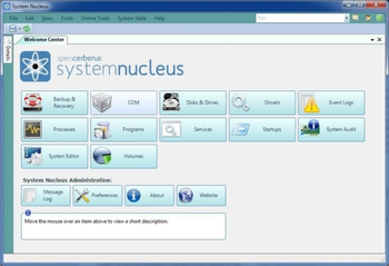 System Nucleus Portable  screenshot
