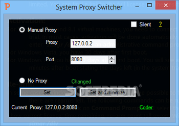 System Proxy Switcher screenshot