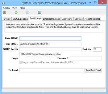 System Scheduler Professional screenshot 13