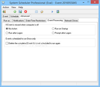 System Scheduler Professional screenshot 7