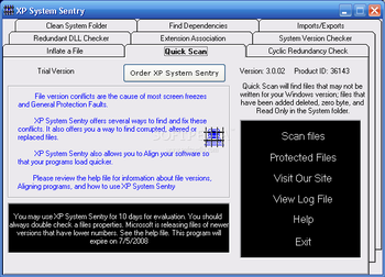System Sentry screenshot