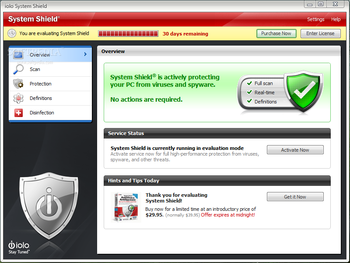 System Shield screenshot