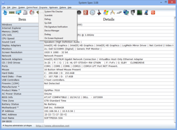 System Spec screenshot 6