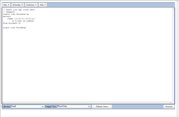 System Text for Information Extraction screenshot