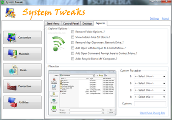 System Tweaks screenshot 4