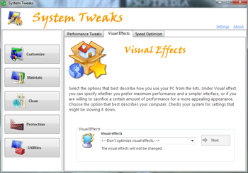 System Tweaks screenshot 6