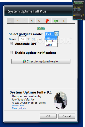 System Uptime Full Plus screenshot 2