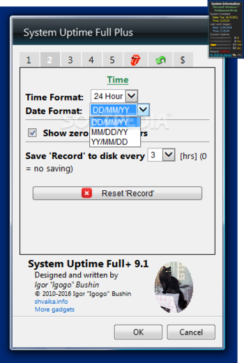 System Uptime Full Plus screenshot 3