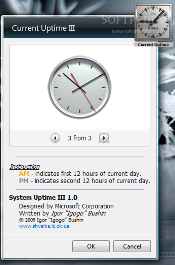 System Uptime III screenshot 2