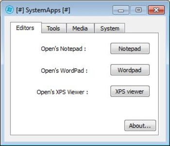 SystemApps screenshot