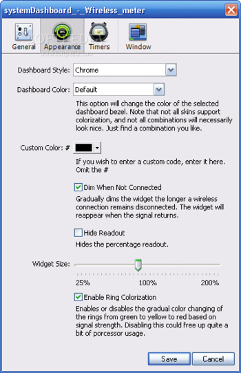 systemDashboard - Wireless meter screenshot 3