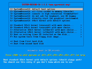 SystemRescueCd 10.02 for windows download free