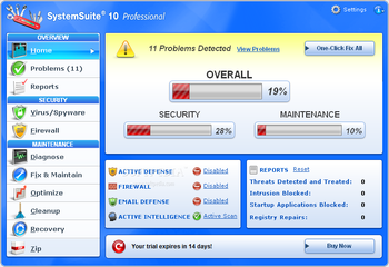SystemSuite Professional screenshot