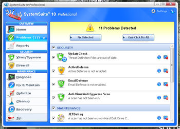 SystemSuite Professional screenshot 2