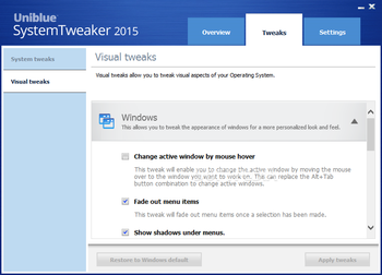 SystemTweaker screenshot 5
