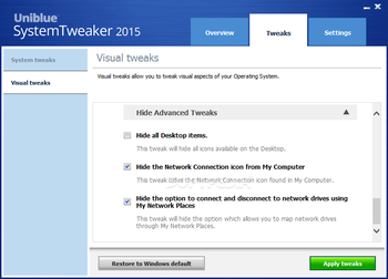 SystemTweaker screenshot 7