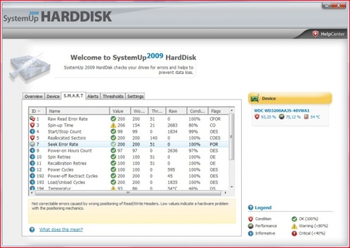 SystemUp Harddisk 2009 screenshot 2