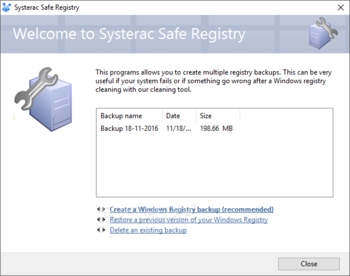 Systerac Tools Standard screenshot 7